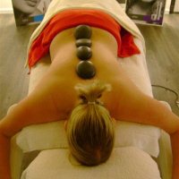 Hot stone massage